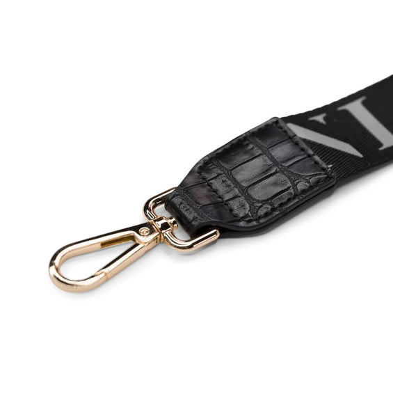STRAP - BLACK CROCO - MAKANI